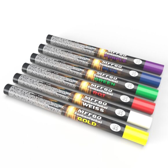 MAGNESIUMFACKEL MIT FUNKEN